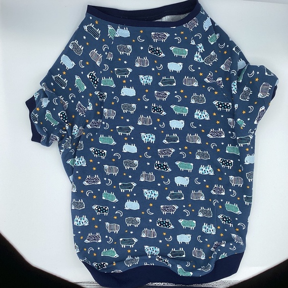 Lands End Dog Knit Sleep Shirt. Size Medium - New - Picture 1 of 5